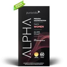 Alpha Women Polivitamínico Premium Puravida 60 cáps.-Unissex