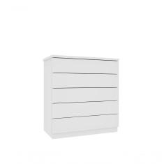 Comoda Premium 5 Gavetas Tcil Neve
