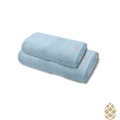 Jogo de Toalhas Gigante Platine 2 Peças Algodão Buettner