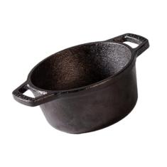 Caçarola Malga Em Ferro Fundido Alça Ferro Santana 10cm