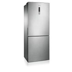 Samsung Refrigerador Bottom Freezer Barosa de 02 Portas Frost Free com 435 L e Painel Eletrônico Inox Look - RL4353RBASL
