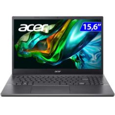 Notebook Acer 15.6 Polegadas, I5-12450h 256GB, SSD 8GB, W11 - A515-57-55b8