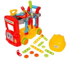 Caminhão Mechanic Truck com Ferramentas Infantil - Maral