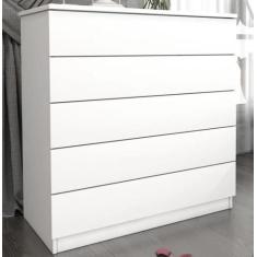Cômoda 5 Gavetas Premium - Tcil Móveis - Neve