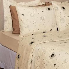 Jogo de Lençol Queen 3 Peças Algodão Percal 150 Fios Essencialle - MAR