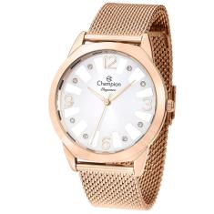 Relógio Champion Feminino Rosê Esteira Cn20873z