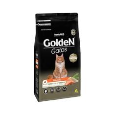 Ração Golden para Gatos Adultos Castrados Sabor Salmão 1kg