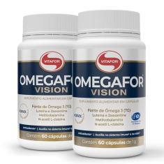 Kit 2 Omegafor Vision Vitafor 60cáps