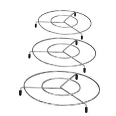 Conjunto Suporte De Panelas Nos Tamanhos 15, 20 E 25Cm - ARAMEFER