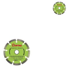 Disco Diamantado Segmentado Cortag Verde