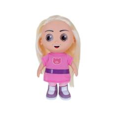 Boneca Aventureira Rosa 27CM com 14 Frases - Baby BRINK, Rosa, Os Aven