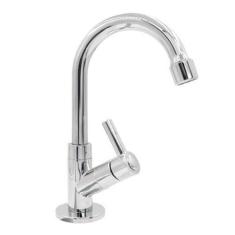 Torneira Lavatório Para Bancada C72 Abs Cromada Bica Móvel