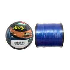 Linha Monofilamento Araty Ultra 1/4 Lb 0.70mm 29,2Kg 245M Azul Royal -