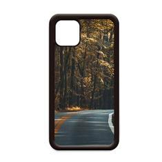 Capa para celular Apple Mobile Road Grass Forest Autumn Travel Dark para iPhone 11 Pro Max