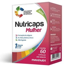 Nutricaps Mulher (Polivitamínico) - 60 Cáps., Maxinutri