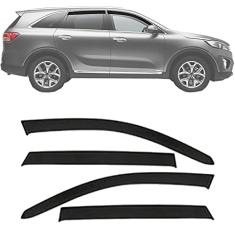 Calha de Chuva Esportiva Kia Sorento 2010 13 14 15 Fumê