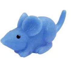 Brinquedo de Vinil LCM Ratinho - Azul
