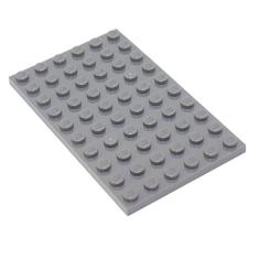 LEGO Partes e Peças: Cinza Escuro (Cinza Pedra Escura) 6x10 (1