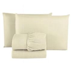 Lençol Micropercal - 400 Fios Liso Hypercal - AVULSO - Solteiro Casal 