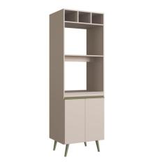 Paneleiro Torre Quente 2 Portas 2 Nichos para Forno One - Gralar