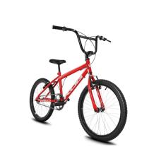 Bicicleta Infantil Passeio Aro 20 KOG CrossX Freio V-Brake Cor:Vermelho + Branco