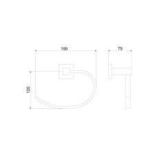 Toalheiro Athena 2070.C34 Meber 26163.2