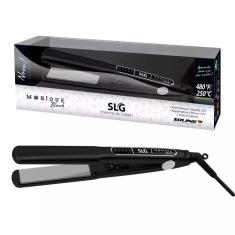 Prancha de Cabelo Titânio Soling SLG Munique Black Profissional 480 °C 145W 127V