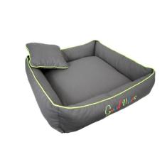 Cama Good Vibes para Cachorro e Gato Pet - Bichinho Chic, Verde, P