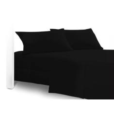 Jogo de cama Queen 4 peças Poliester Temos Todas As cores Luxo - Gaby 