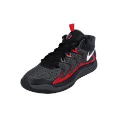 Nike Tênis de basquete masculino KD 17, Preto e branco cinza ferro 001, 41