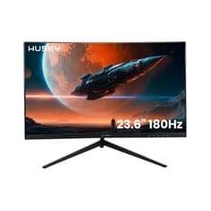 Monitor Gamer Husky Snow 23.6 LED Full HD, Curvo, 180Hz, 1ms, HDMI e DisplayPort, 99% sRGB, Adaptive Sync, Ajuste de Ângulo - HGMT000