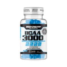 BCAA 3000 Body Nutry Pote 120 Cápsulas