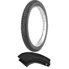 Kit Pneu Biz 125 C 100 Dream 250-17 43l Wh21 Rinaldi + Camara