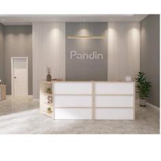 Balcão para Atendimento em L Completo - Espresso Móveis