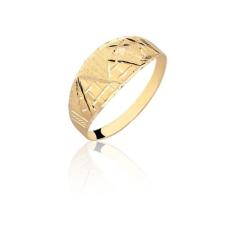 Anel Escrava Egípcia Chapa 18k A22 - MAEHLER Arte Em Joias, 13, Dourad