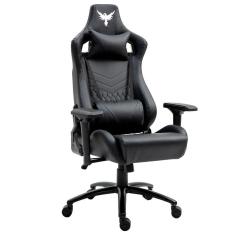 Cadeira Gamer Raven até 200Kg, Braço 4D, Encosto Reclinável, Trava Inclinação, Almofadas, Preto X-30