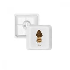 Cup Chocolatey Sweet Ice Cream teclado mecânico PBT kit de atualização para jogos
