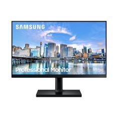 Monitor Samsung T450 24" FHD, Tela Plana, 75Hz, 5ms, HAS, HDMI, FreeSync, Game Mode - Preto Preto