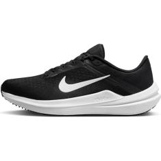 Nike Tênis de corrida masculino Air Winflo 10, Preto/branco e preto, 7 UK (8 US)