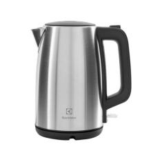 Chaleira Elétrica Electrolux Experience EEK25 1,7L, Prata e Preto, 110