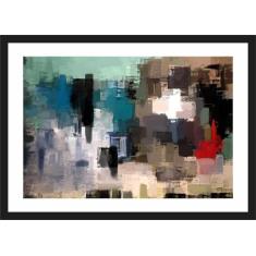 Quadro Decorativo Abstrato Moderno Salas Decoração - Vital Quadros