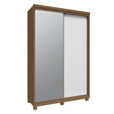 Guarda Roupa Solteiro 2 Portas de Correr Espelho Rimo New Honduras - M