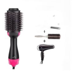 Escova Secadora Alisamento De Cabelo E Modeladora 110V