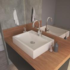 Kit Cuba Rt49 com Torneira Luxo 1195 e Válvula Click 1 Polegada G Compace