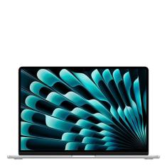Apple Macbook Air 15", M4,  com CPU de 10 núcleos, GPU de 10 núcleos, 16GB RAM, 512GB SSD - Prata