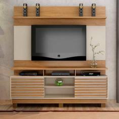 Estante Home para TV até 60 Polegadas 2 Portas 2 Prateleiras e Nichos 