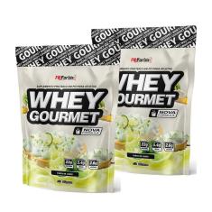 Kit 2X Whey Protein Gourmet 907g Refil - FN Forbis Nutrition-Unissex