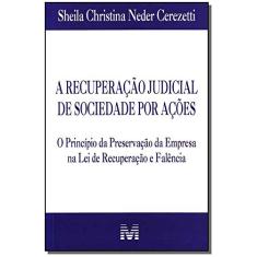 Recuperação judicial de sociedade por ações - 1 ed./2012