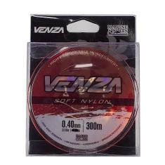 Linha Pesca Monofilamento Venza Soft Nylon 0.40mm 300 Metros