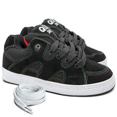 Tênis Qix Plaza Preto Vermelho